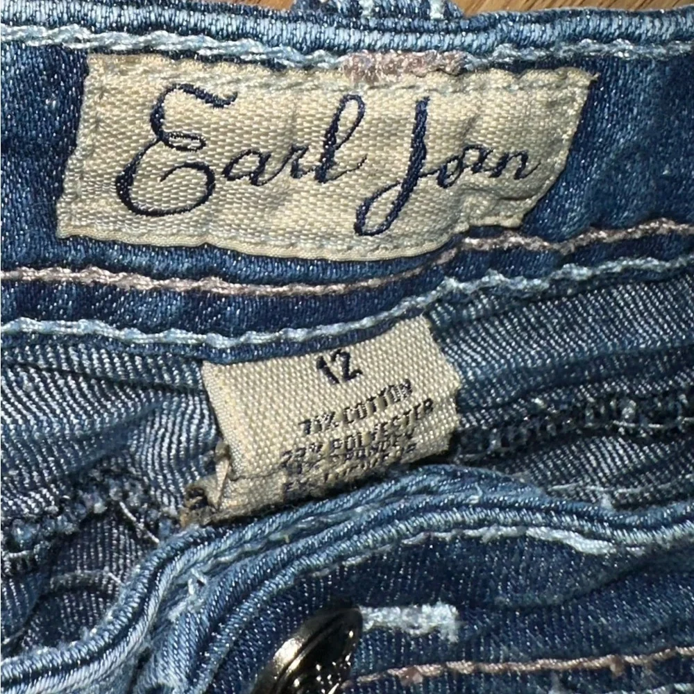 Earl Jean Classic Blue Denim Bootcut Jeans